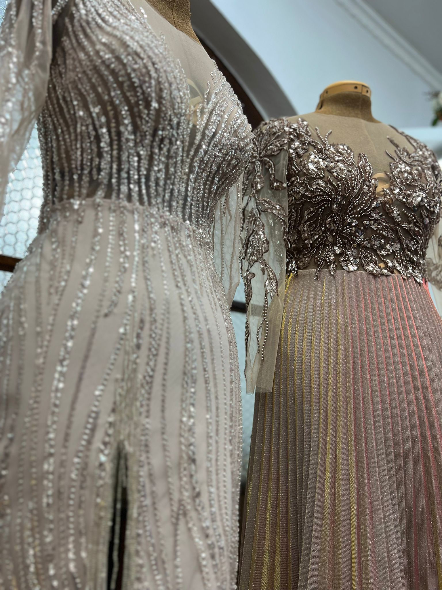 Detaliu rochii premium Anne L’Or